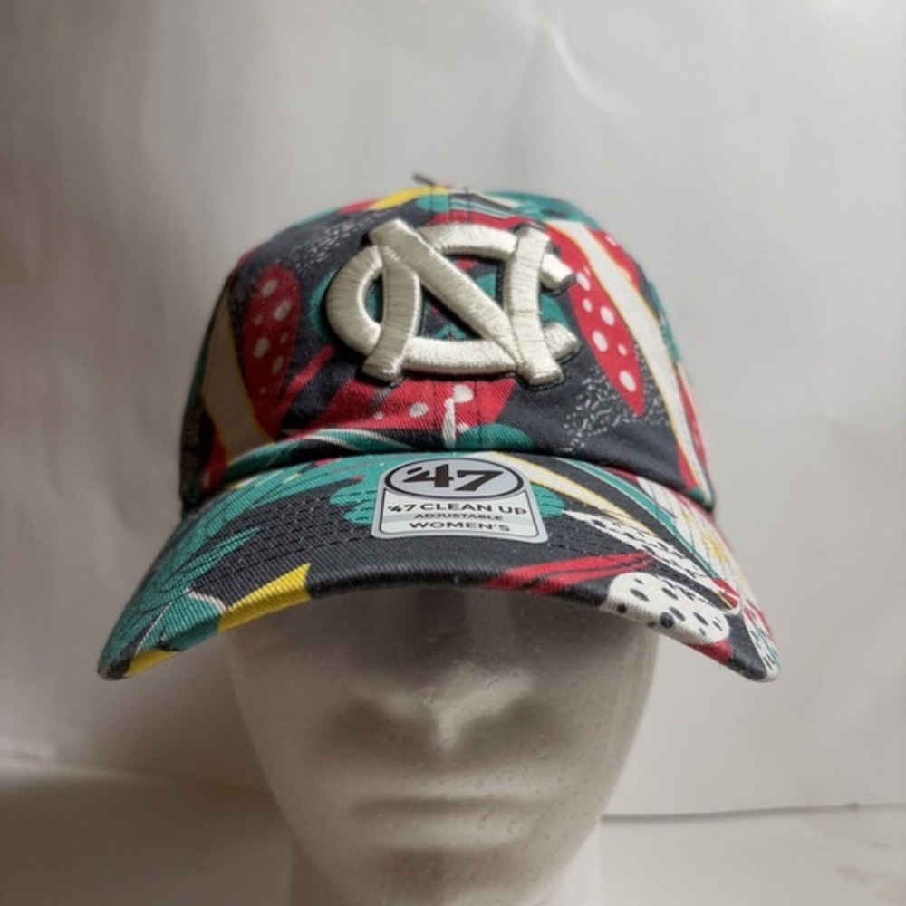 '47 Clean Up North Carolina Tar Heels Colorful NCAA Strap Back Hat NEW‎